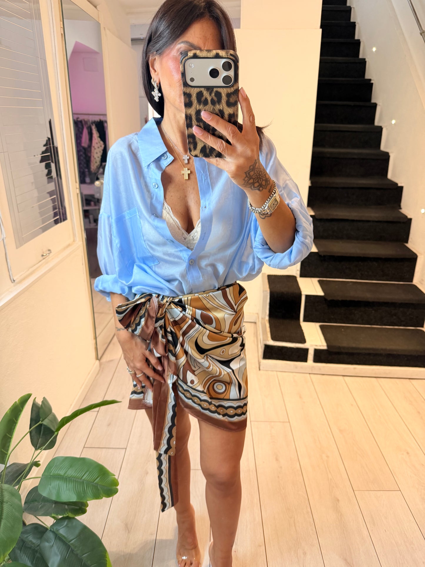 Gonna pareo Pucci inspired