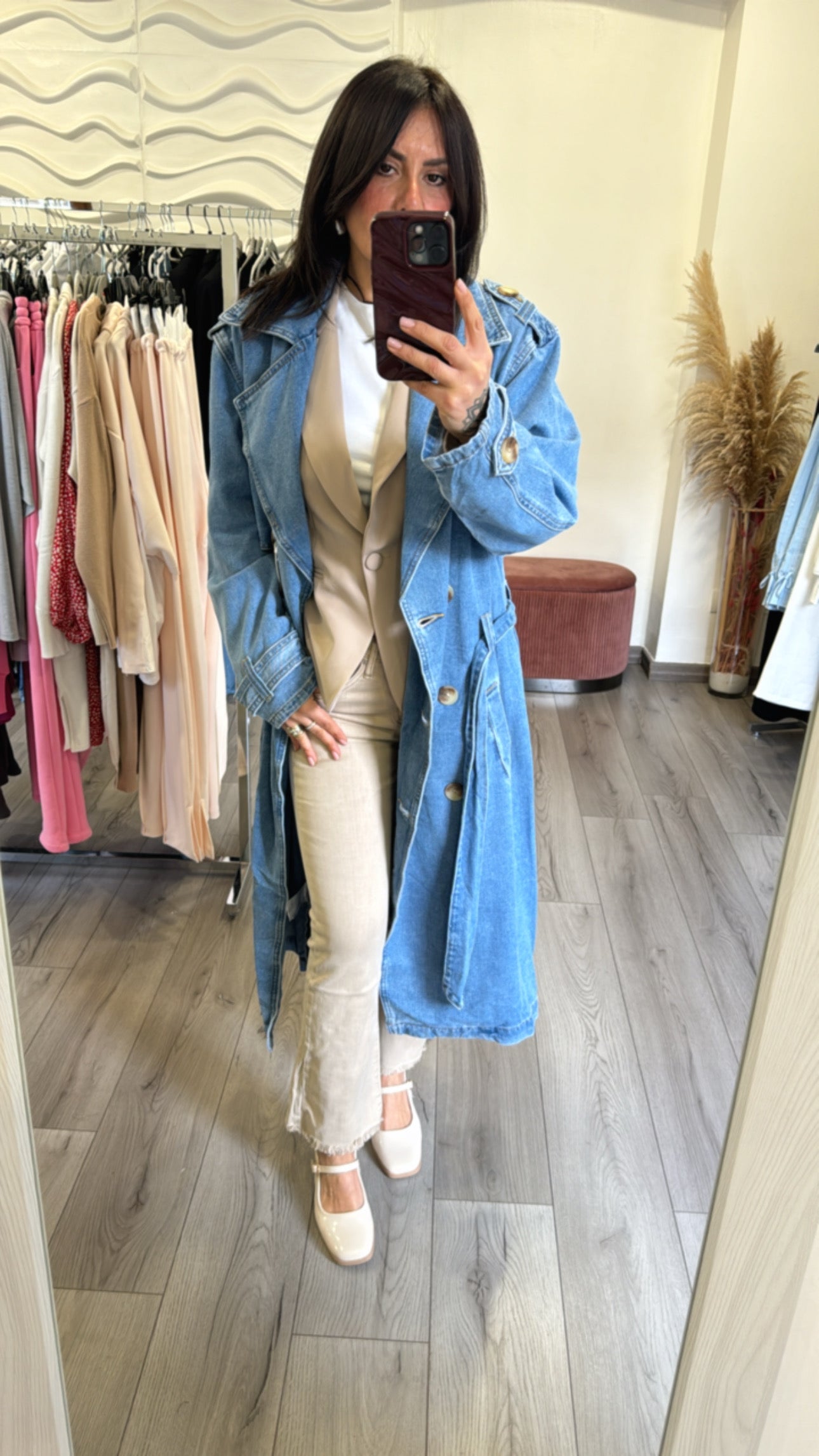 Trench denim